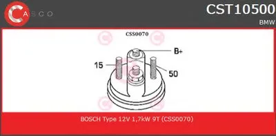 Стартер BRAND NEW SERIES CASCO купить