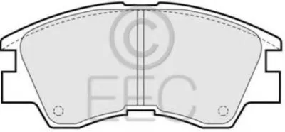 Комплект тормозных колодок, дисковый тормоз EEC купить