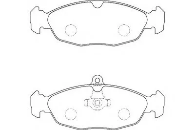 Комплект тормозных колодок, дисковый тормоз WAGNER купить