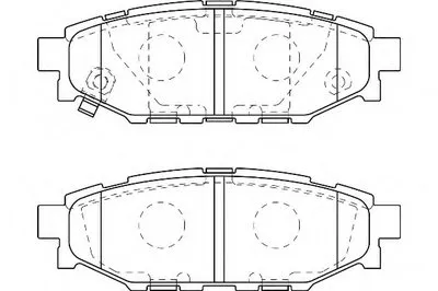 Комплект тормозных колодок, дисковый тормоз WAGNER купить