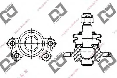 Шаровой шарнир DJ PARTS купить