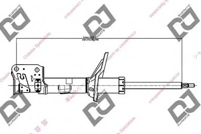 Амортизатор DJ PARTS купить