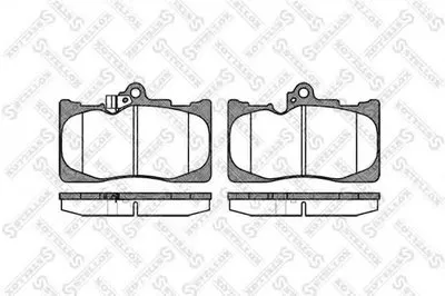 Комплект тормозных колодок, дисковый тормоз STELLOX купить