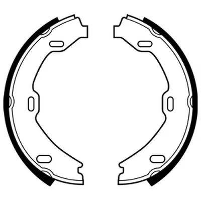 Комплект тормозных колодок, стояночная тормозная система DELPHI купить