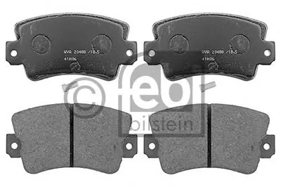 Комплект тормозных колодок, дисковый тормоз FEBI BILSTEIN купить