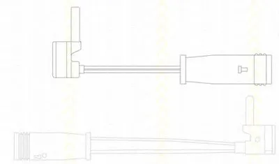 Сигнализатор, износ тормозных колодок TRISCAN купить