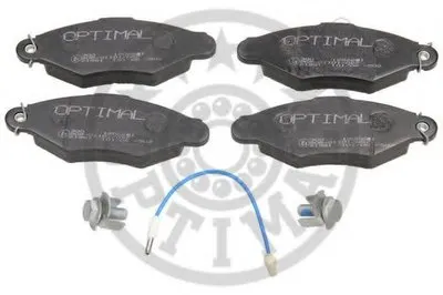 Комплект тормозных колодок, дисковый тормоз OPTIMAL купить