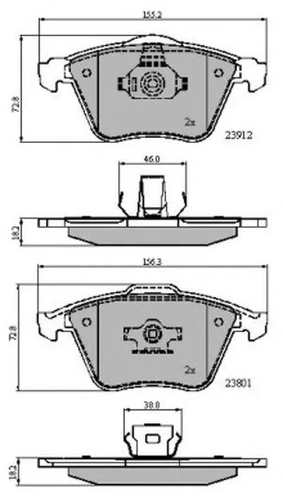 Комплект тормозных колодок, дисковый тормоз NATIONAL купить