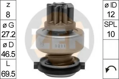 Привод с механизмом свободного хода, стартер ERA купить