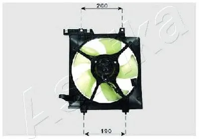 Вентилятор, охлаждение двигателя ASHIKA купить