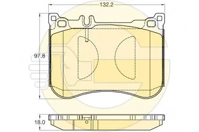 Комплект тормозных колодок, дисковый тормоз GIRLING купить