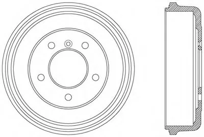 Тормозной барабан ADVANCE OPEN PARTS купить