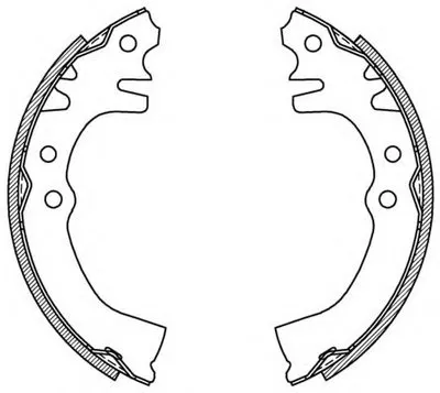 Комплект тормозных колодок ADVANCE OPEN PARTS купить