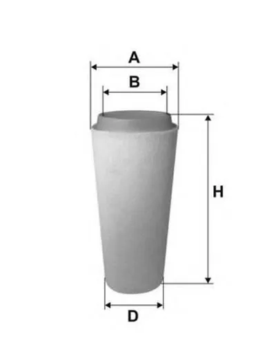 Воздушный фильтр ACTIV OPEN PARTS купить
