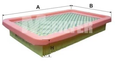 Воздушный фильтр MFILTER купить