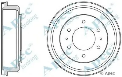 Тормозной барабан APEC braking купить