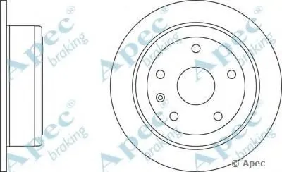 Тормозной диск APEC braking купить