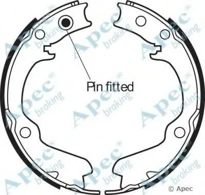 Тормозные колодки APEC braking купить