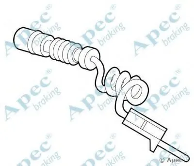 Указатель износа, накладка тормозной колодки APEC braking купить