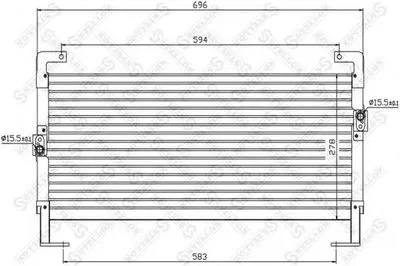 Конденсатор, кондиционер STELLOX купить