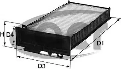 Фильтр, воздух во внутренном пространстве ACR купить