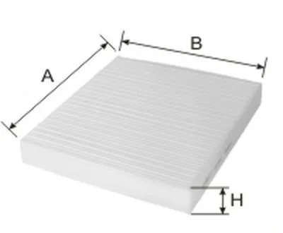 Фильтр, воздух во внутренном пространстве Cabin filter (Standart) for OPEL/VAUXHALL/CHEVROLET/SAAB GOODWILL купить