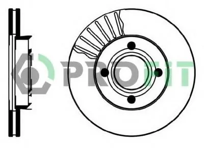 Тормозной диск PROFIT купить