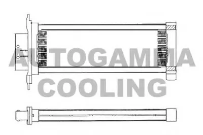 Теплообменник, отопление салона AUTOGAMMA купить