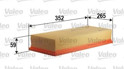 Воздушный фильтр VALEO купить