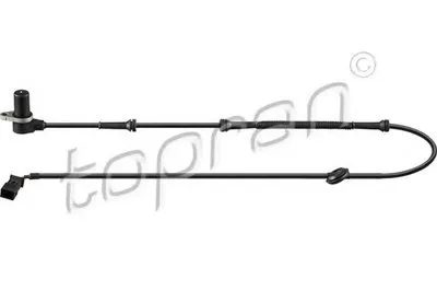 Датчик, частота вращения колеса TOPRAN купить