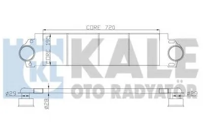 Интеркулер KALE OTO RADYATÖR купить