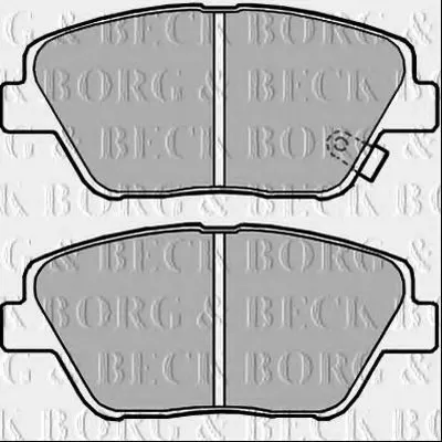 Комплект тормозных колодок, дисковый тормоз BORG & BECK купить