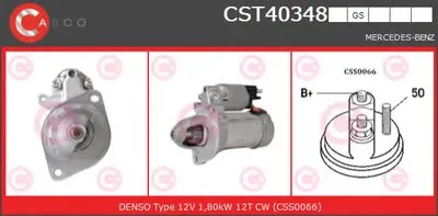 Стартер GENUINE SERIES CASCO купить