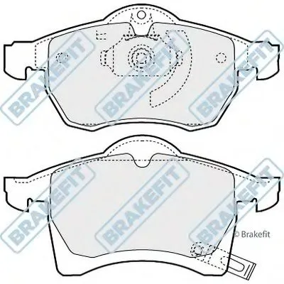 Комплект тормозных колодок, дисковый тормоз Brake Fit APEC braking купить
