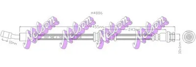 Тормозной шланг BROVEX-NELSON купить
