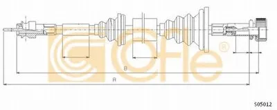 Тросик спидометра COFLE купить