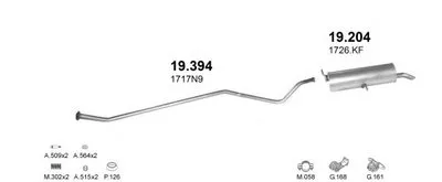 Система выпуска ОГ POLMO купить