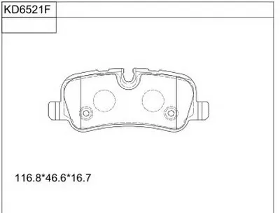 Комплект тормозных колодок, дисковый тормоз ASIMCO купить