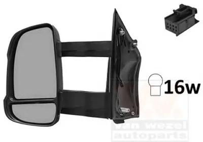 Наружное зеркало VAN WEZEL купить