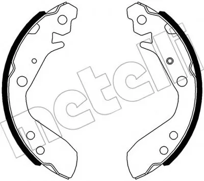 Комплект тормозных колодок METELLI купить