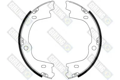 Комплект тормозных колодок, стояночная тормозная система GIRLING купить