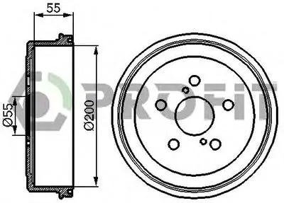 Тормозной барабан PROFIT купить