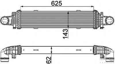 Интеркулер BEHR HELLA SERVICE HELLA купить