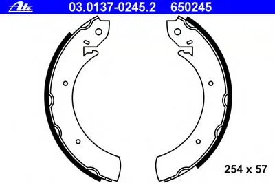 Комплект тормозных колодок ATE купить