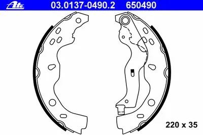 Комплект тормозных колодок ATE купить