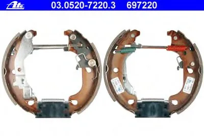 Комплект тормозных колодок Original ATE TopKit ATE купить