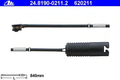 Сигнализатор, износ тормозных колодок ATE купить