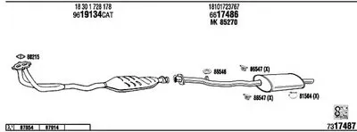 Система выпуска ОГ WALKER купить