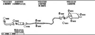 Система выпуска ОГ WALKER купить