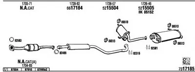 Система выпуска ОГ WALKER купить